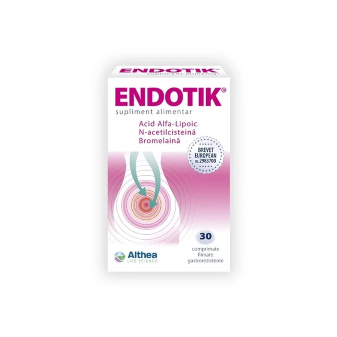 Endotik, 30 comprimate gastrorezistente, Althea Life Science