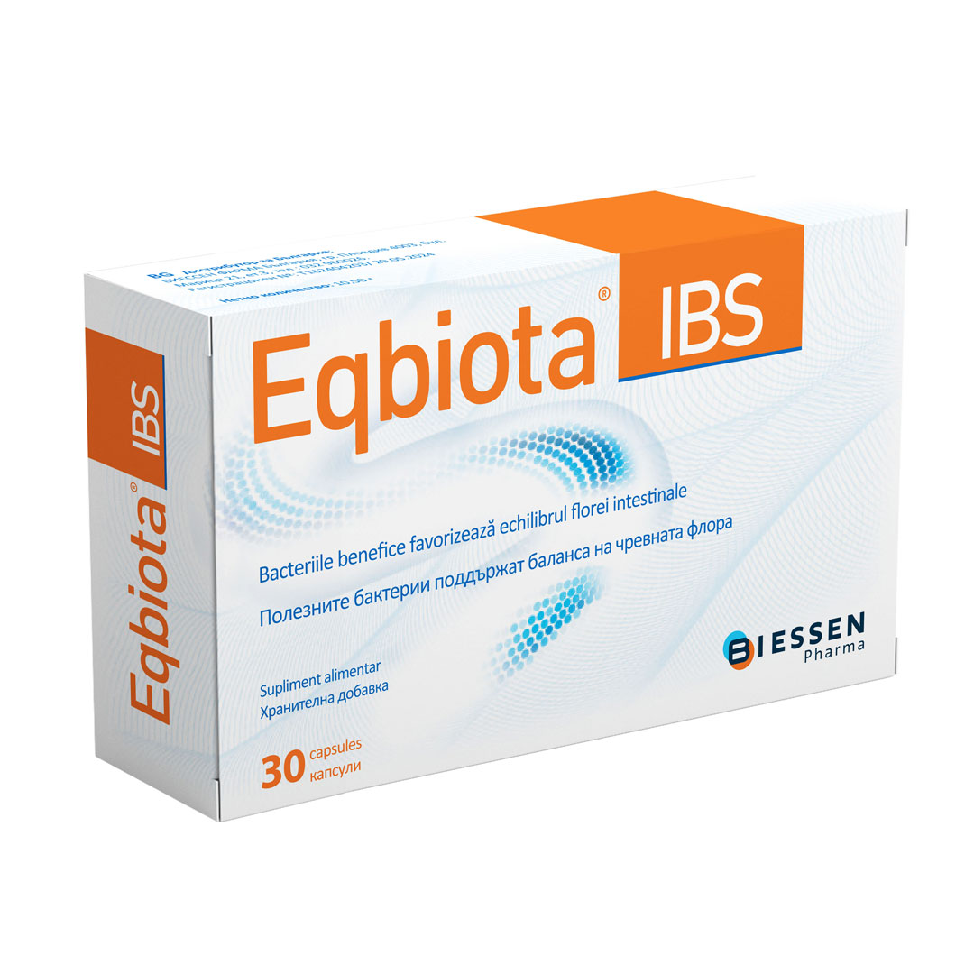 Eqbiota IBS, 30 capsule, Biessen Pharma