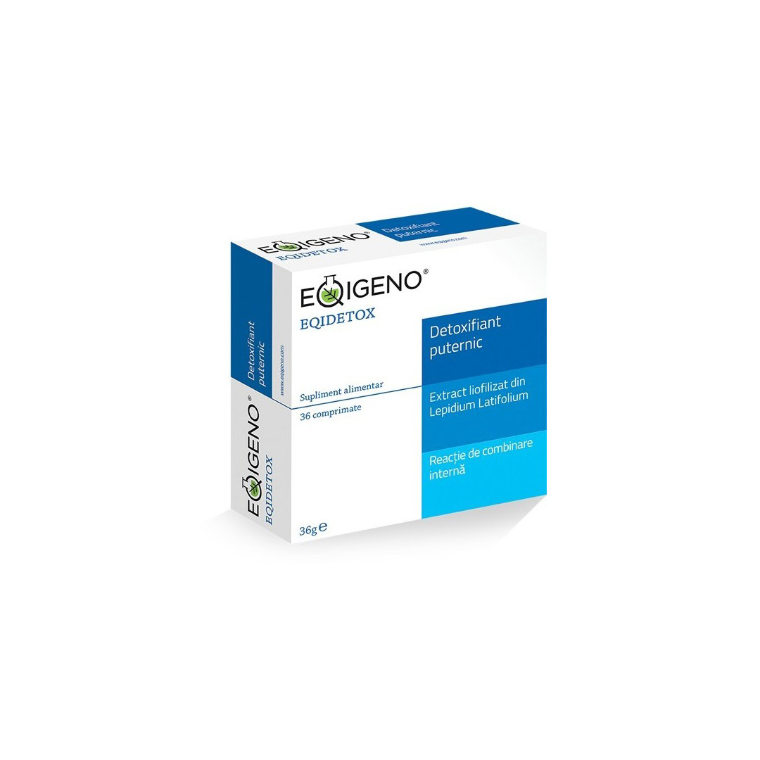Eqidetox detoxifiant puternic, 36 comprimate, Eqigeno