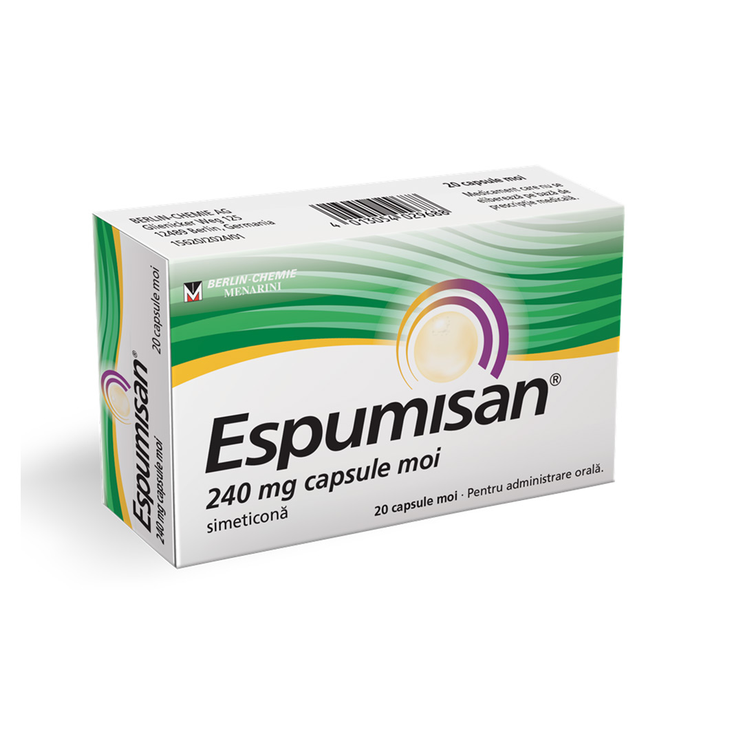 Espumisan, 240 mg, 20 capsule moi, Berlin-Chemie Ag
