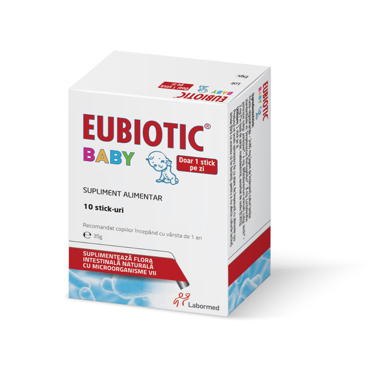 Eubiotic Baby, 10 stickuri