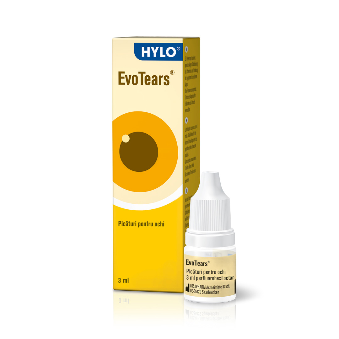 Picaturi pentru ochi EvoTears, 3 ml, Ursapharm