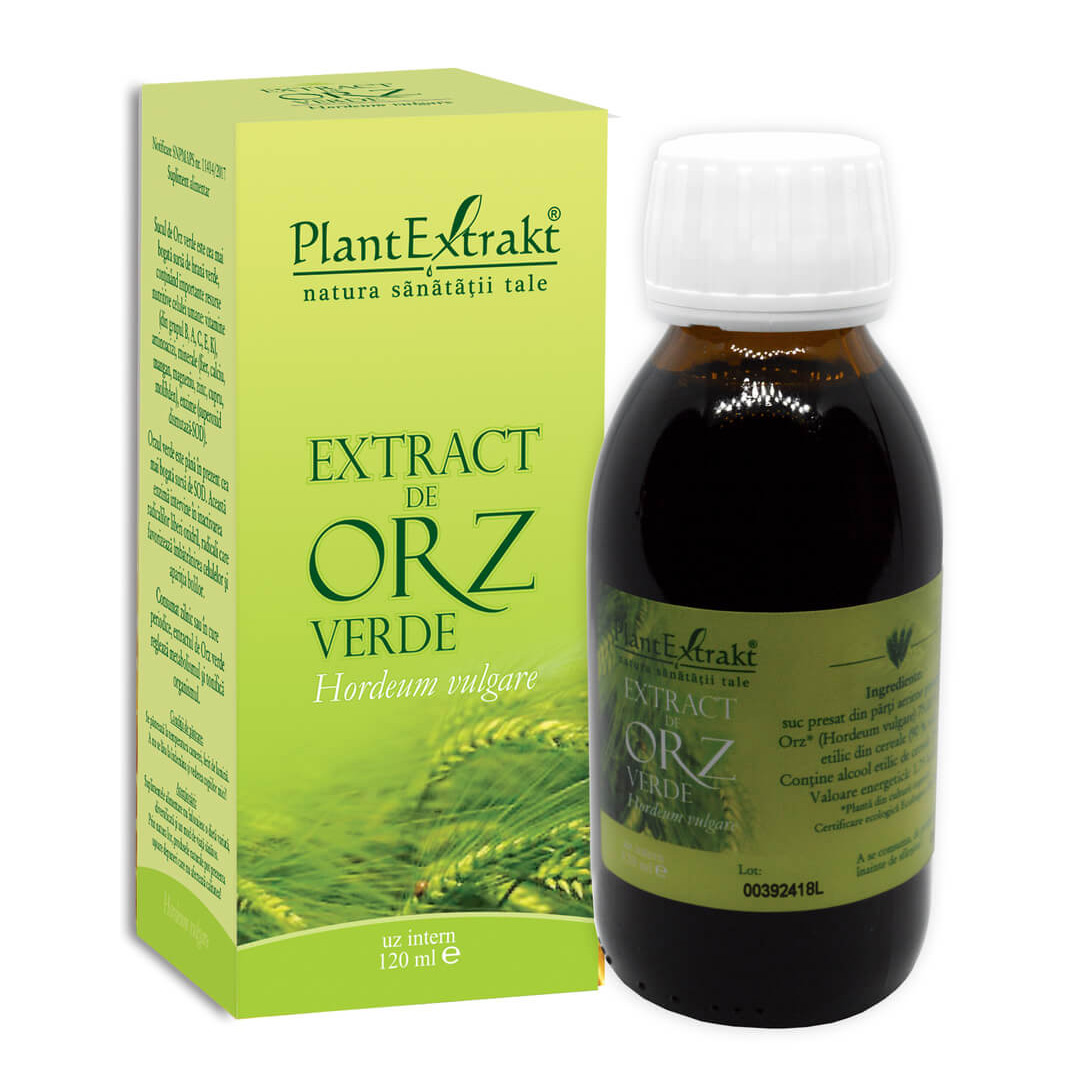 Extract de orz verde, 120 ml, Plant Extrakt