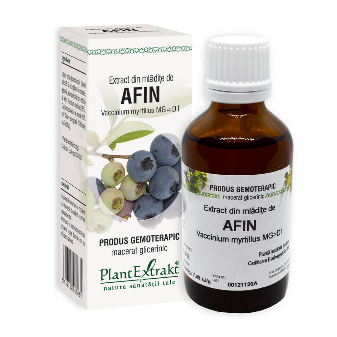 Extract din mladite de Afin, 50 ml, Plant Extrakt