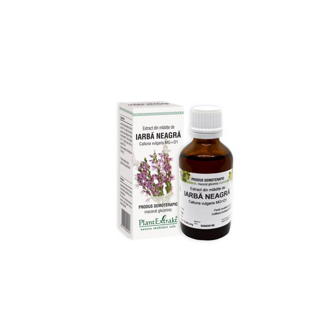 Extract din mladite de iarba neagra 50 ml (CALLUNA VULG), PlantExtrakt