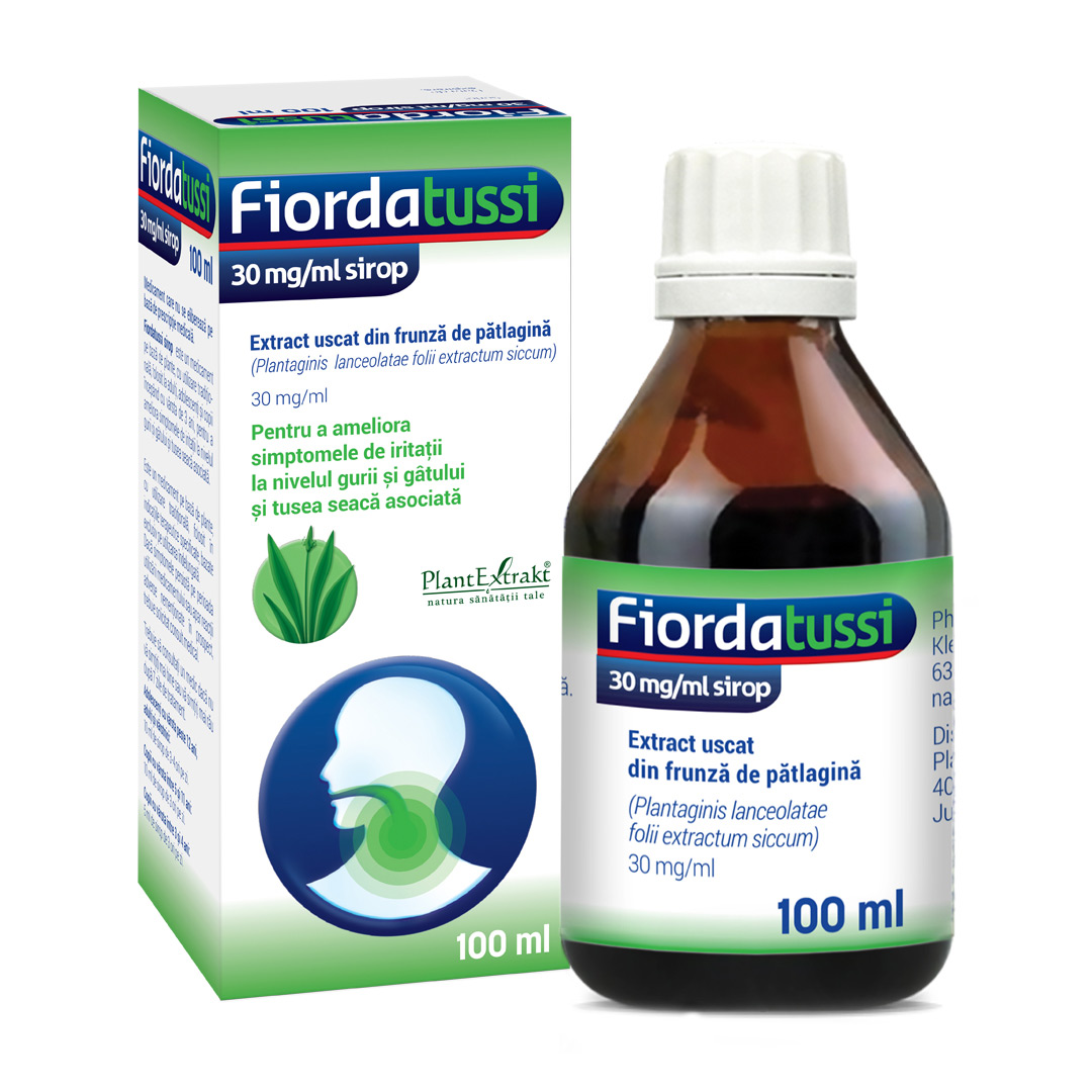 Fiordatussi sirop, 30 mg/ml, 100 ml, Phytopharm