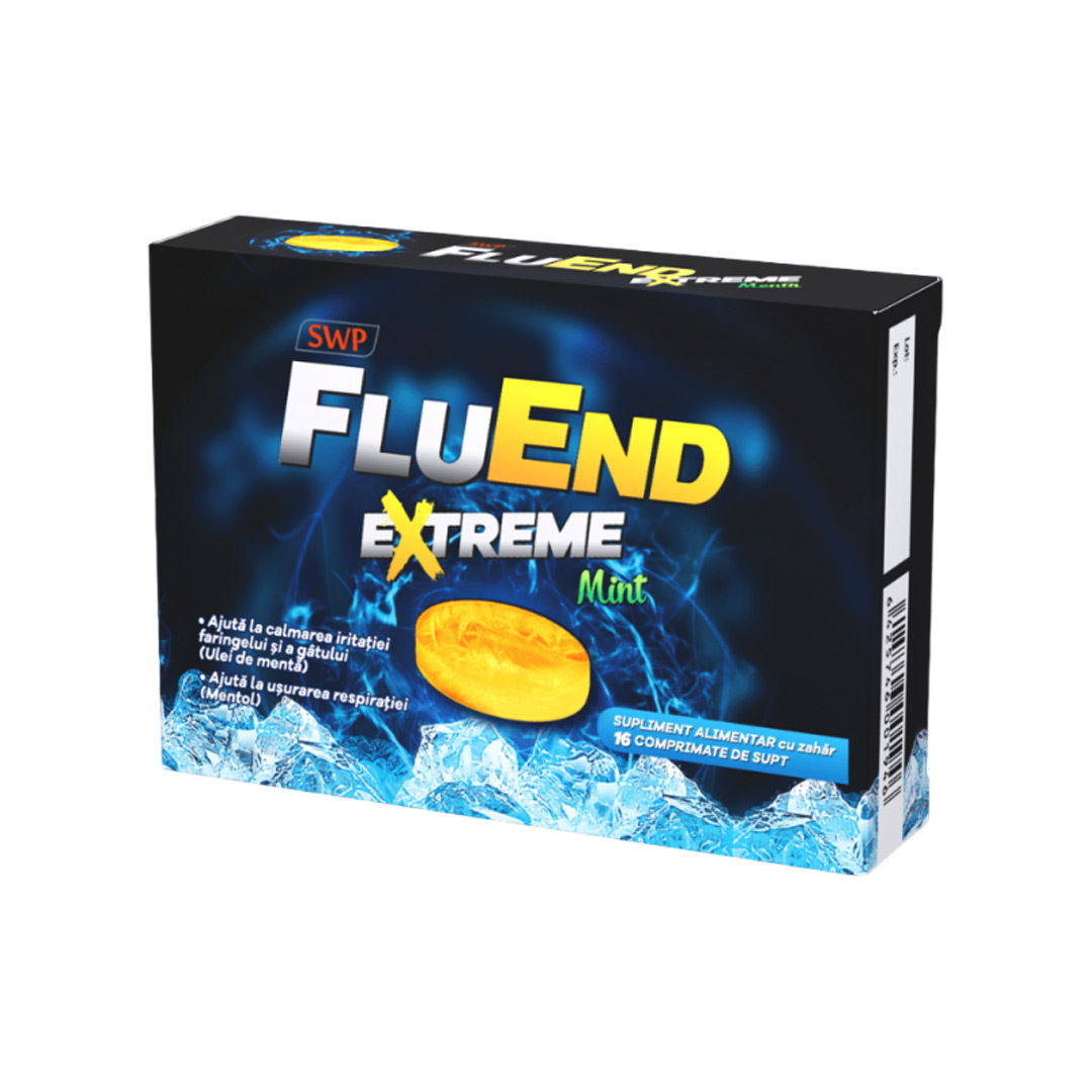 FluEnd Extreme, 16 comprimate, Sun Wave Pharma