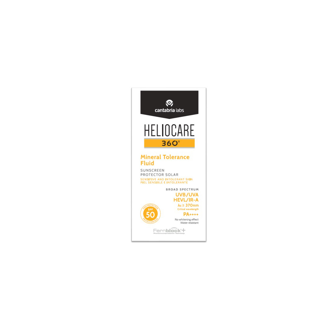 Fluid mineral pentru protectie solara cu SPF 50 Heliocare 360, 50 ml, Cantabria Labs