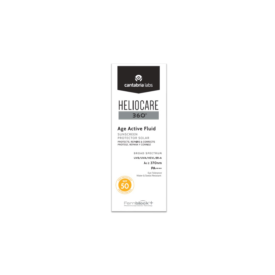 Fluid pentru protectie solara cu SPF 50 Age Active Heliocare 360, 50 ml, Cantabria Labs