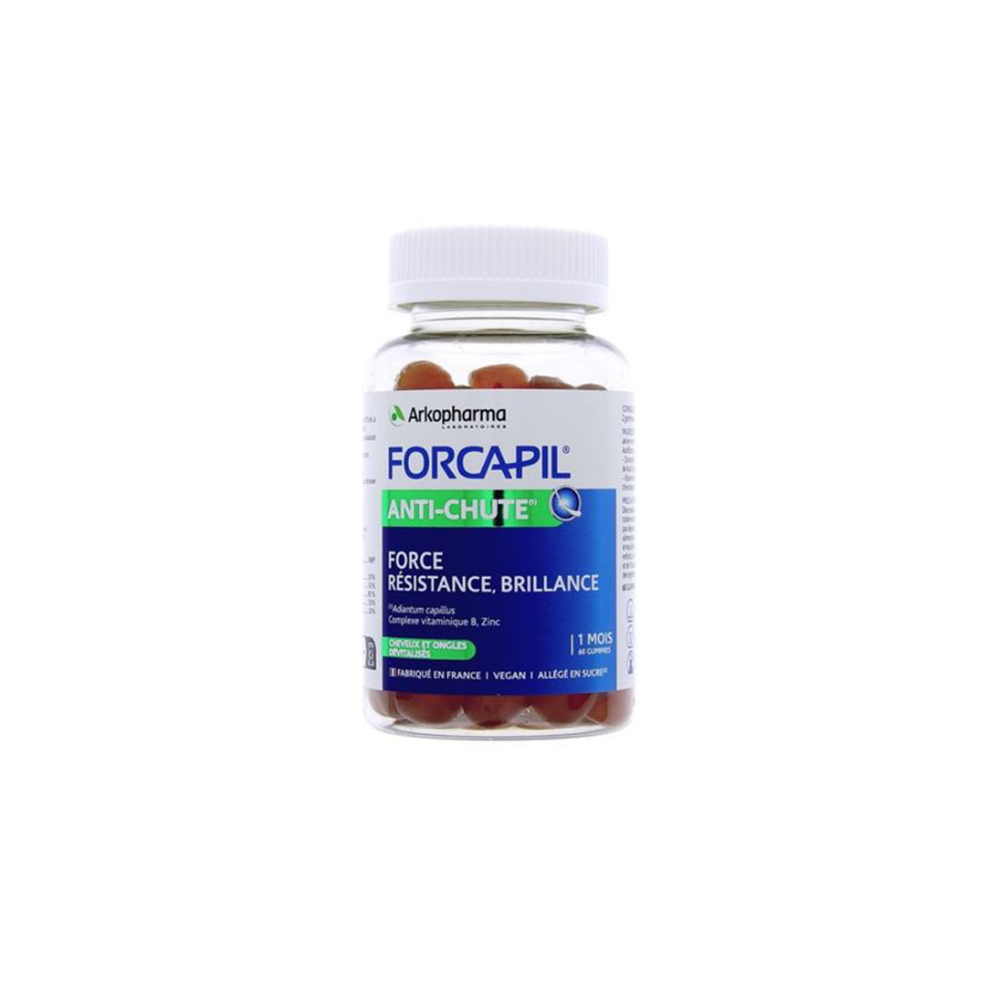 Forcapil anti-caderea parului, 60 jeleuri, Arkopharma