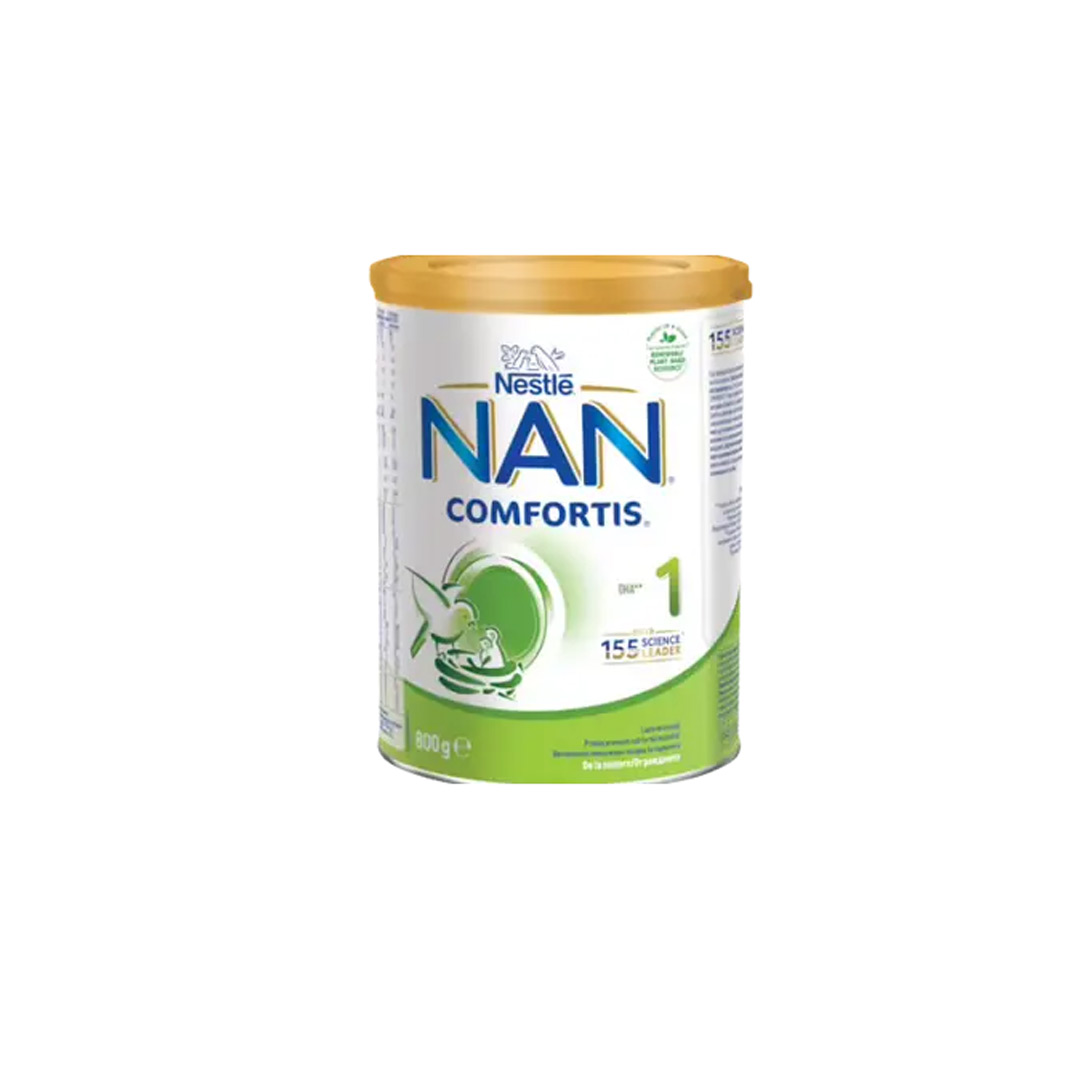 Formula lapte de inceput pentru sugari Nan 1 Comfortis, 800g, Nestle