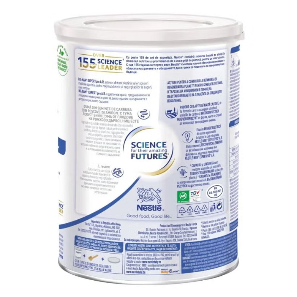 Formula speciala de lapte praf Nan AR Expert Pro, +0 luni, 800 g, Nestle, [2],farmaciabajan.ro
