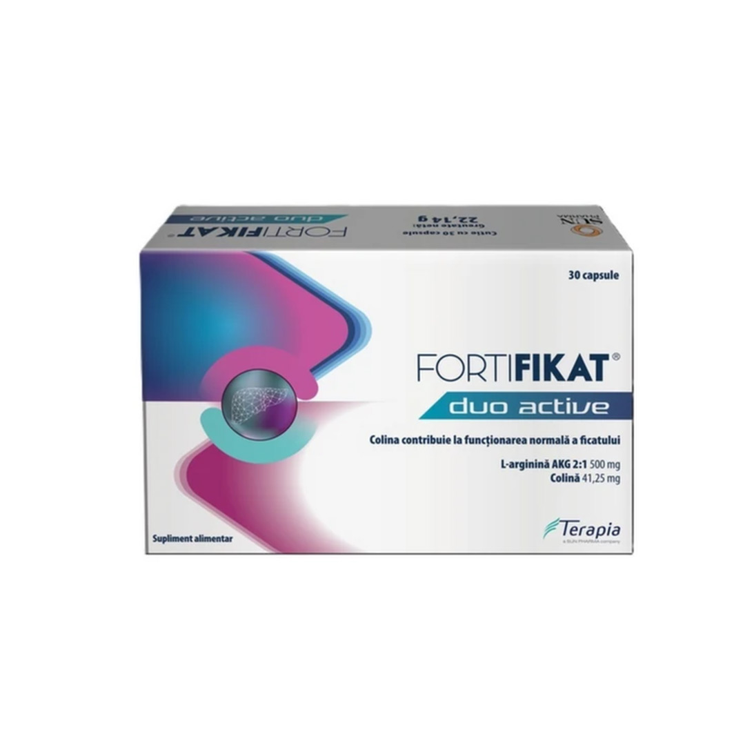Fortifikat Duo Active, 30 capsule, Terapia