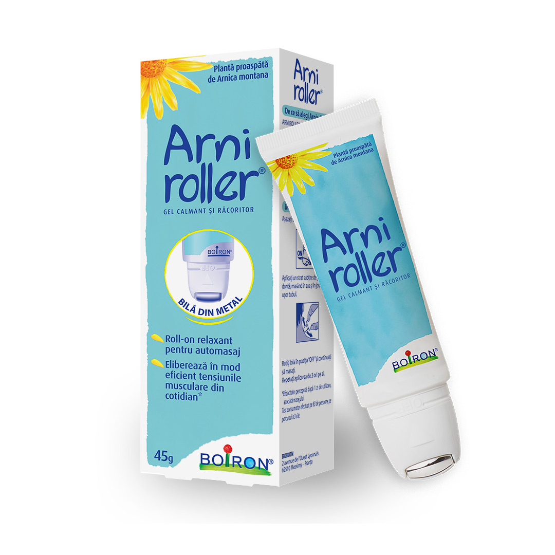 Gel calmant si racoritor Arniroller, 45 g, Boiron