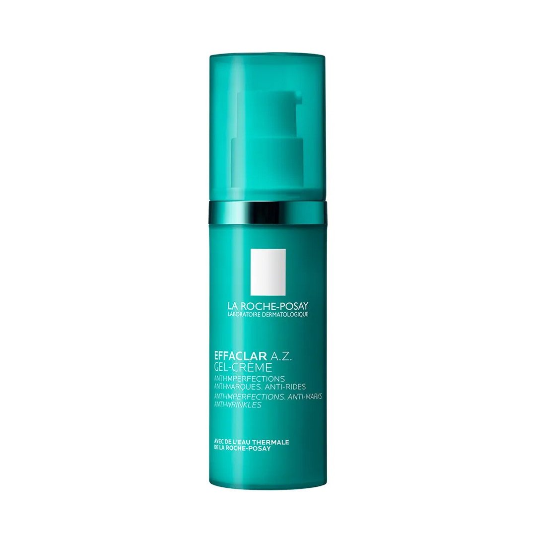 Gel-crema cu o textura usoara si o eficacitate dubla asupra imperfectiunilor si semnelor de imbatranire Effaclar A-Z, 40 ml, La Roche Posay