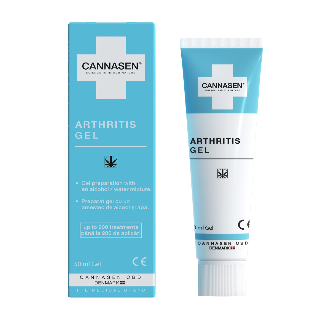 Gel cu CBD pentru artrita, 50 ml, Cannasen