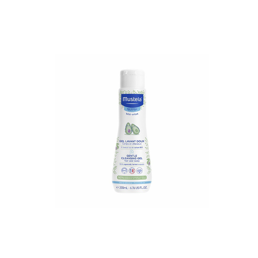 Gel de curatare pentru par si corp, 200 ml, Mustela