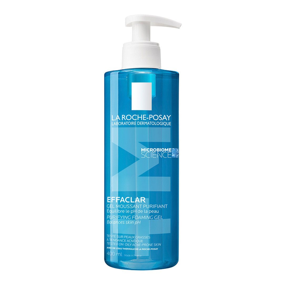 Gel de curatare pentru piele grasa cu tendinta acneica Effaclar +M, 400 ml, La Roche Posay