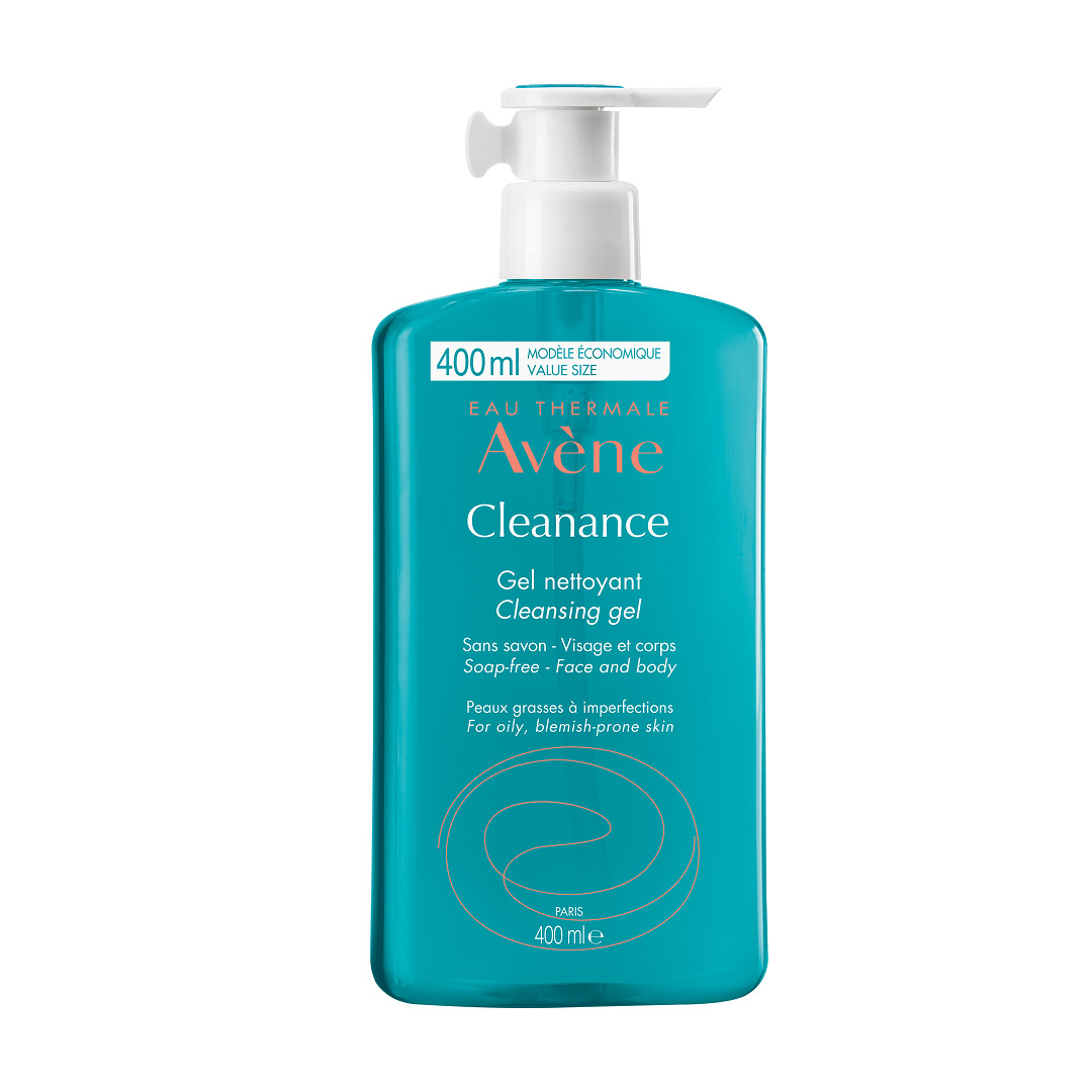 Gel de curatare pentru ten gras cu tendinta acneica Cleanance, 400 ml, Avene