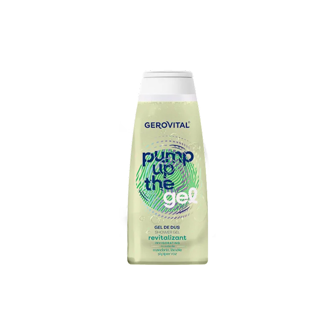 Gel de dus revitalizant, 400 ml, Gerovital