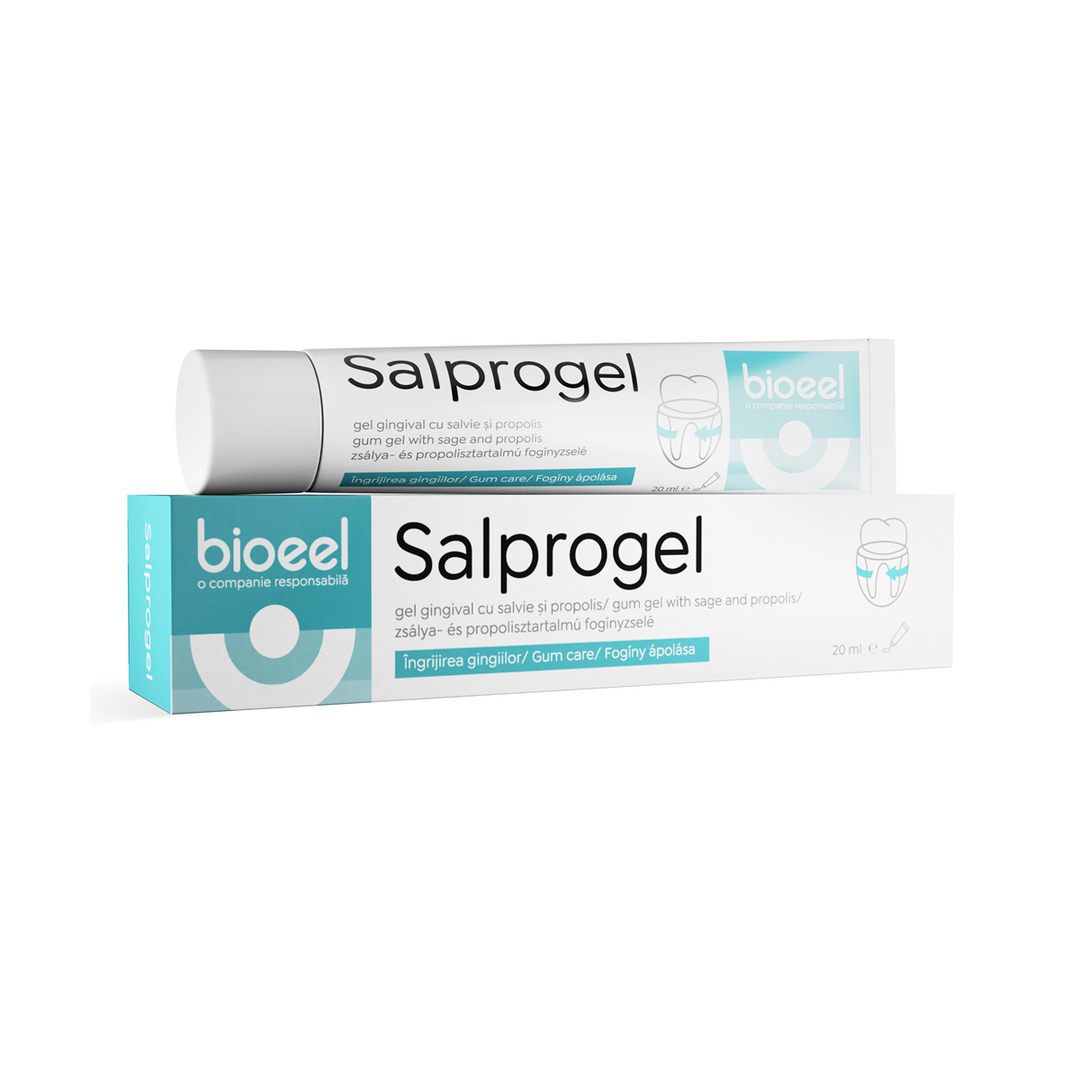 Gel gingival cu salvie si propolis Salprogel, 20 ml, Bioeel