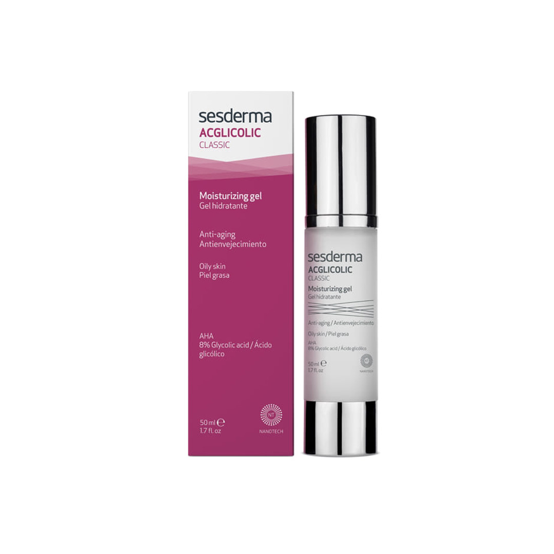 Gel hidratant Aglicolic Clasic, 50 ml, Sesderma