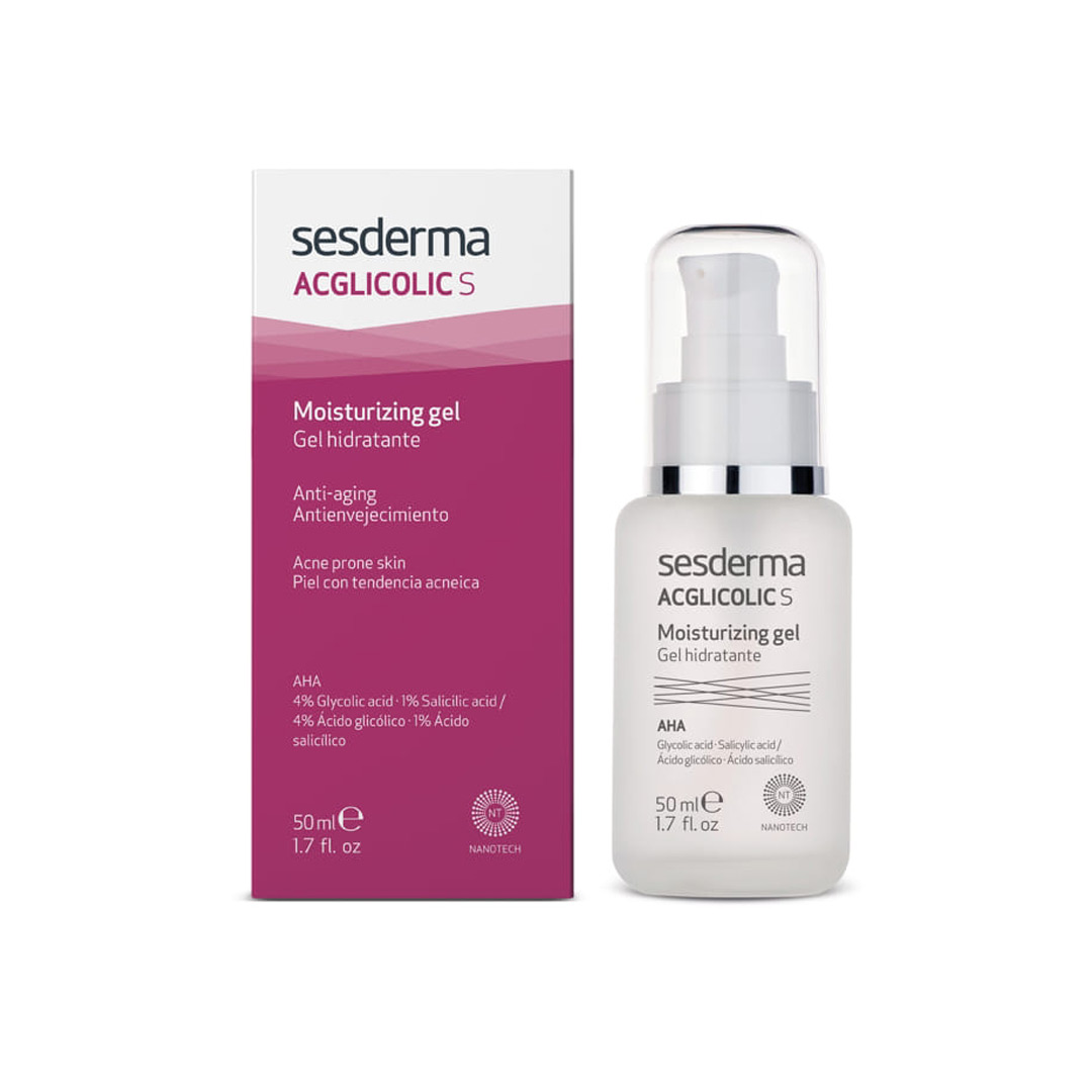 Gel hidratant Aglicolic S, 50 ml, Sesderma