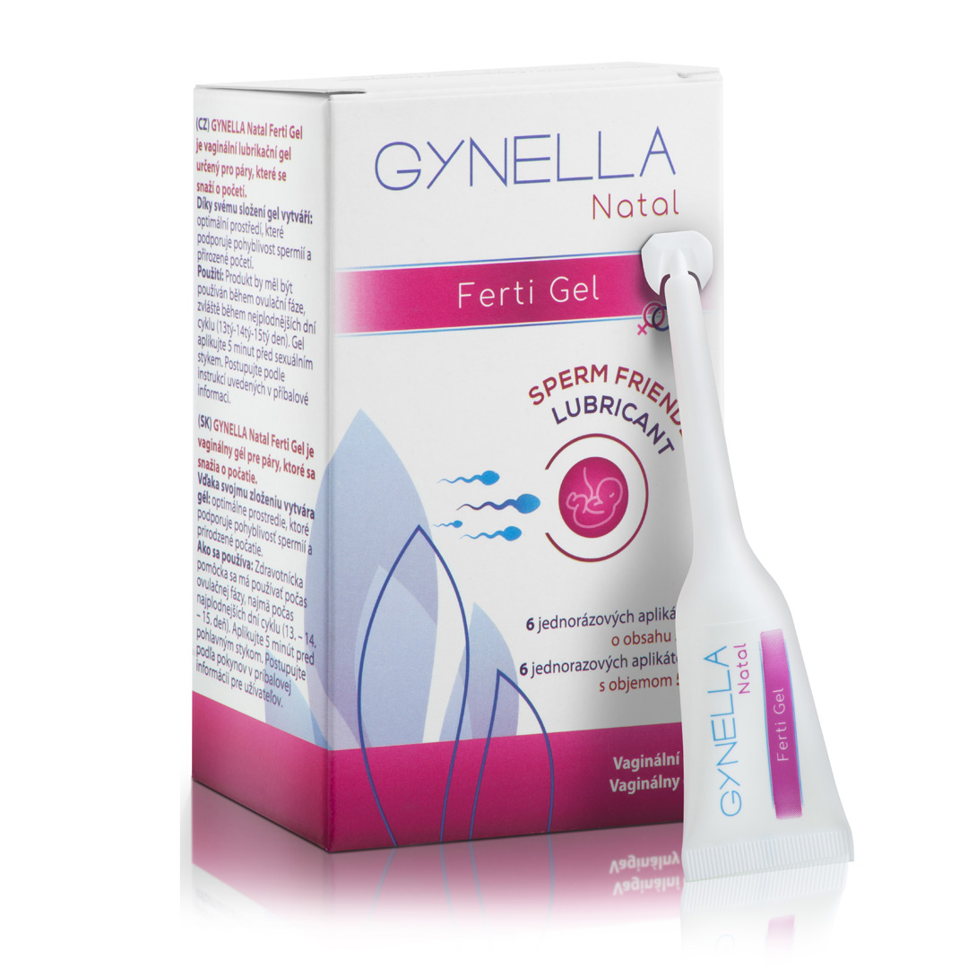Gel lubrifiant Gynella Natal Ferti, 6 x 5 ml, Heaton