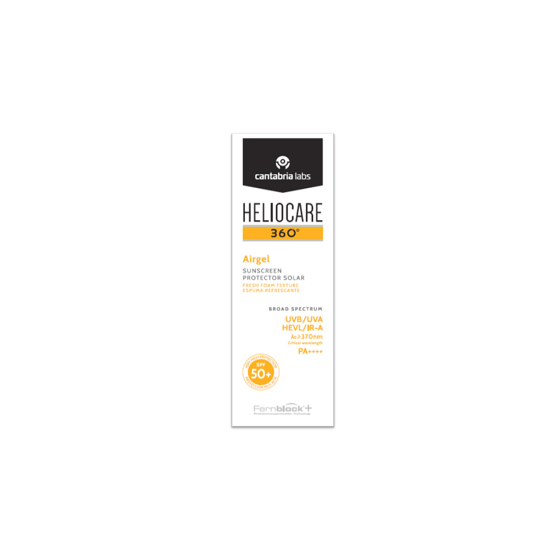Gel protectie solara SPF 50+ Heliocare 360° Airgel, 60 ml, Cantabria Labs
