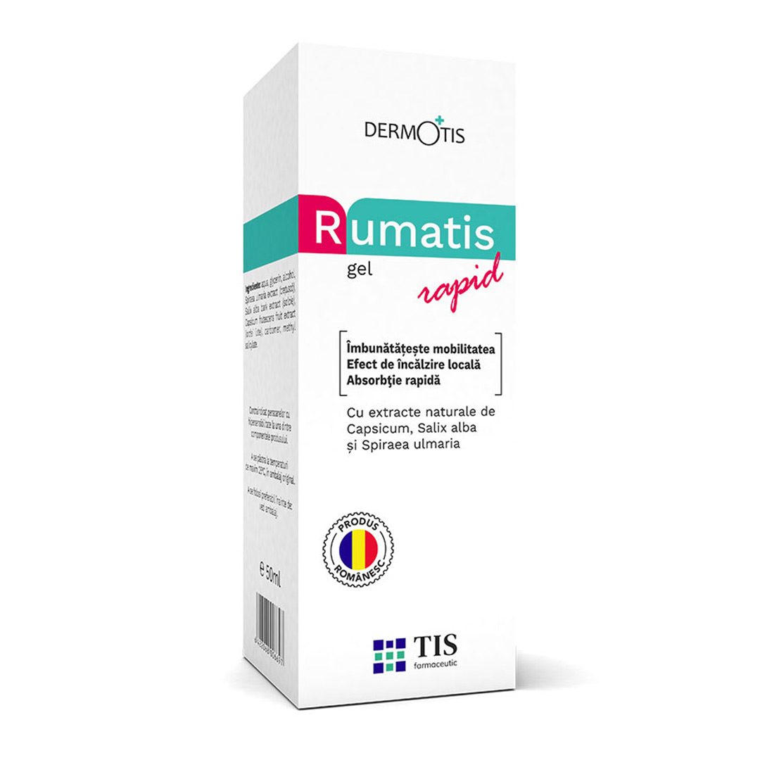 Gel Rumatis rapid Dermotis, 50 ml, Tis Farmaceutic