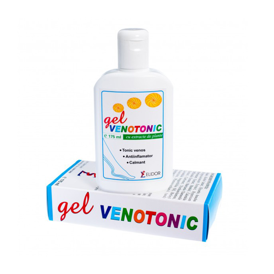 Gel Venotonic, 175 ml, Elidor