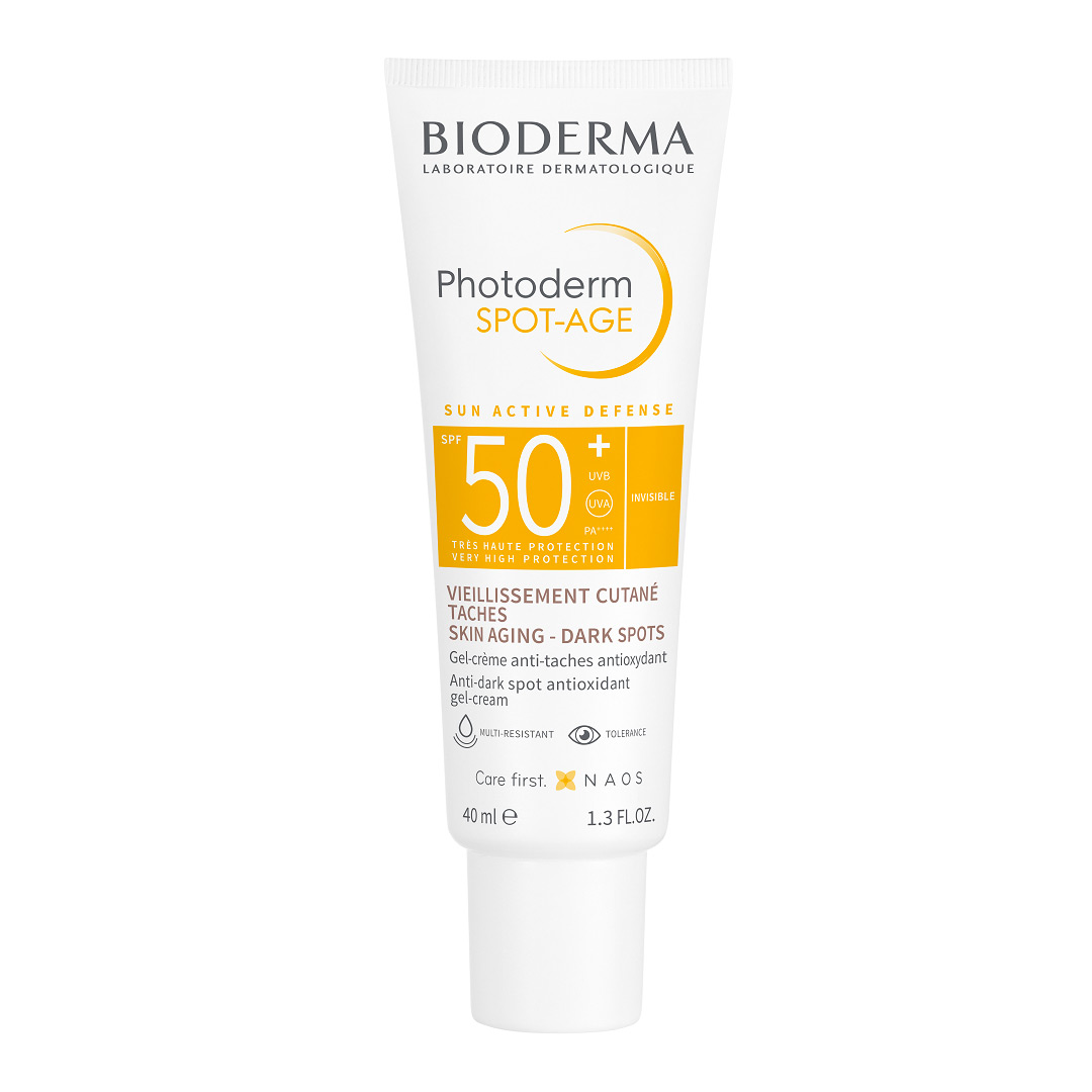 Gel-crema cu efect antioxidant impotriva petelor brune Photoderm Spot-Age, SPF 50+, 40 ml, Bioderma