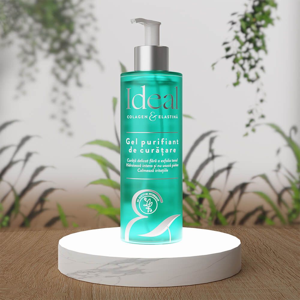 Gelul purifiant de curatare Ideal Collagen&Elastina, 250 ml, Doctor Fiterman