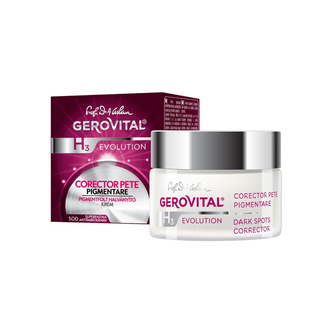 Corector pete pigmentare Gerovital H3 Evolution, 50 ml, Farmec