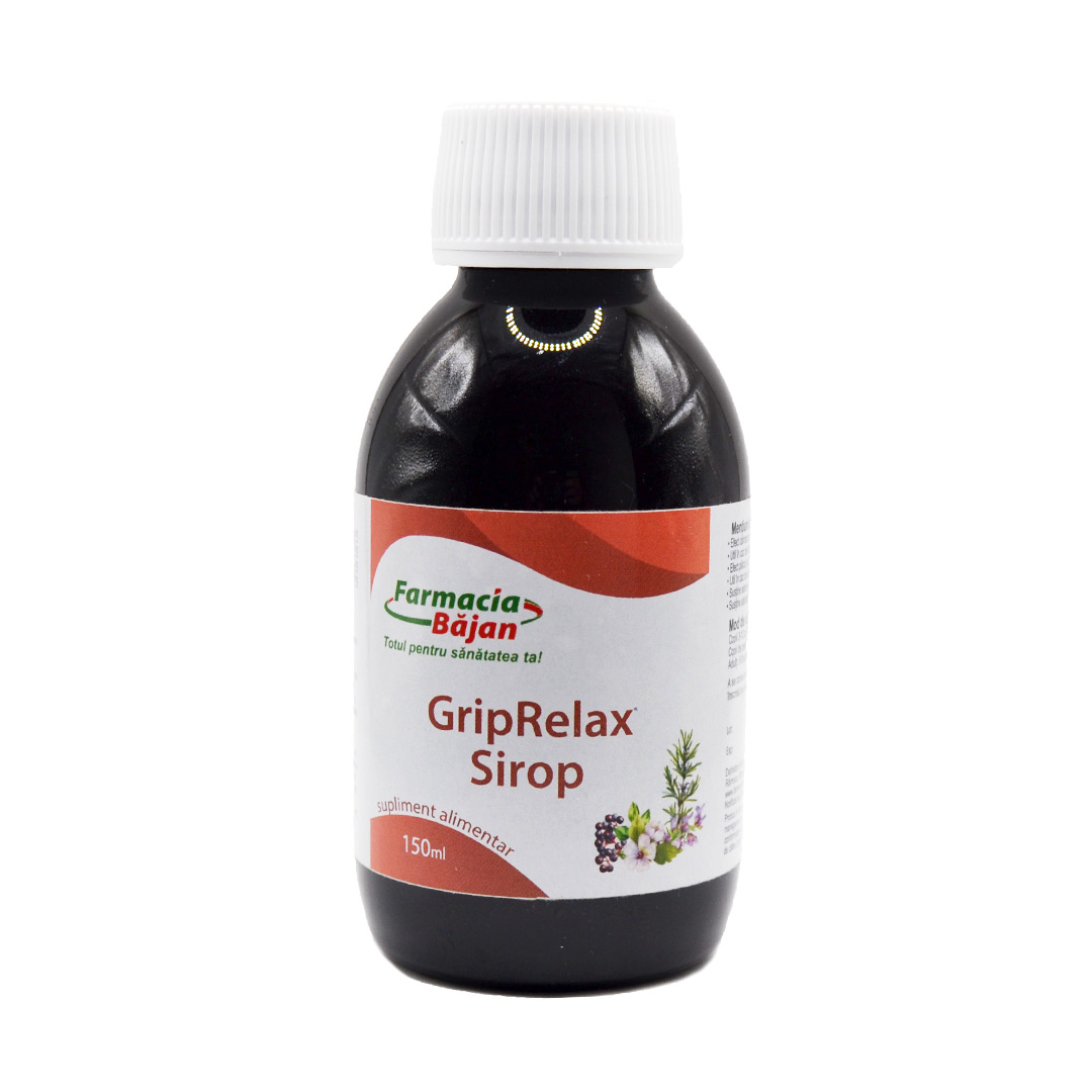 GripRelax Sirop, 150 ml, Farmacia Bajan
