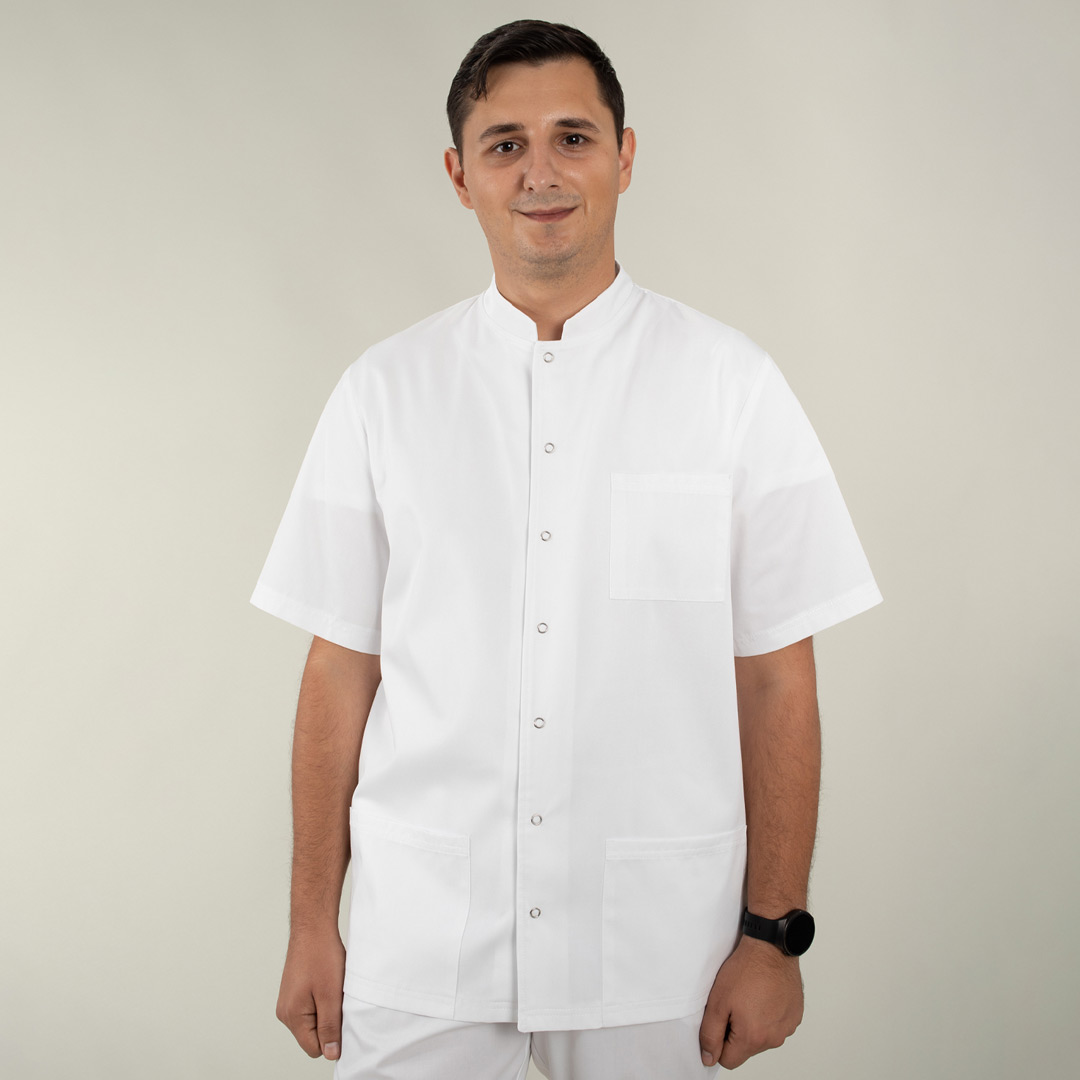 Halat chirurgical Misa MS, tunica color, cod 601, Spandex