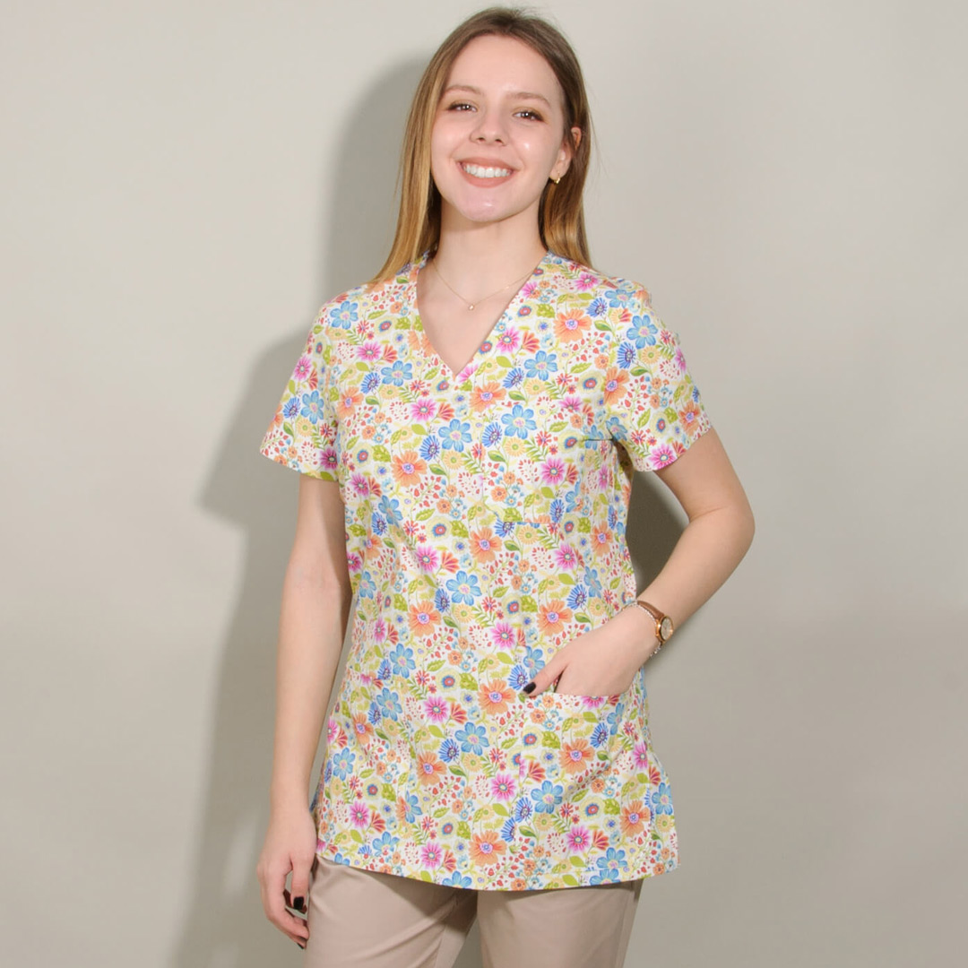 Halat chirurgical MS Ana, cod 90, Spandex