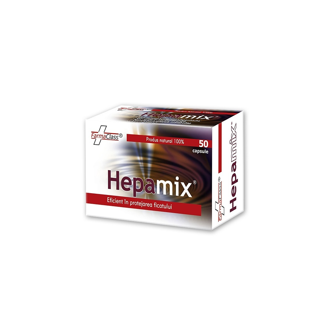 Hepamix, 50 capsule, FarmaClass