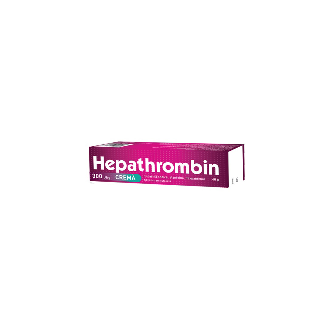 Hepathrombin crema 300UI/g, 40 g, Hemofarm