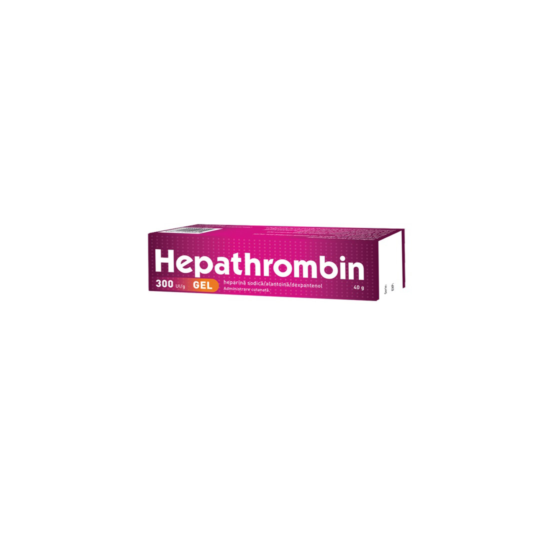 Hepathrombin gel 300UI/g, 40 g, Hemofarm