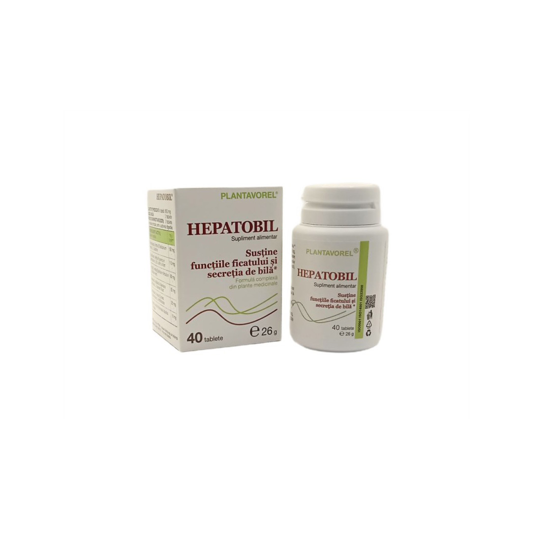 Hepatobil V, 40 tablete, Plantavorel
