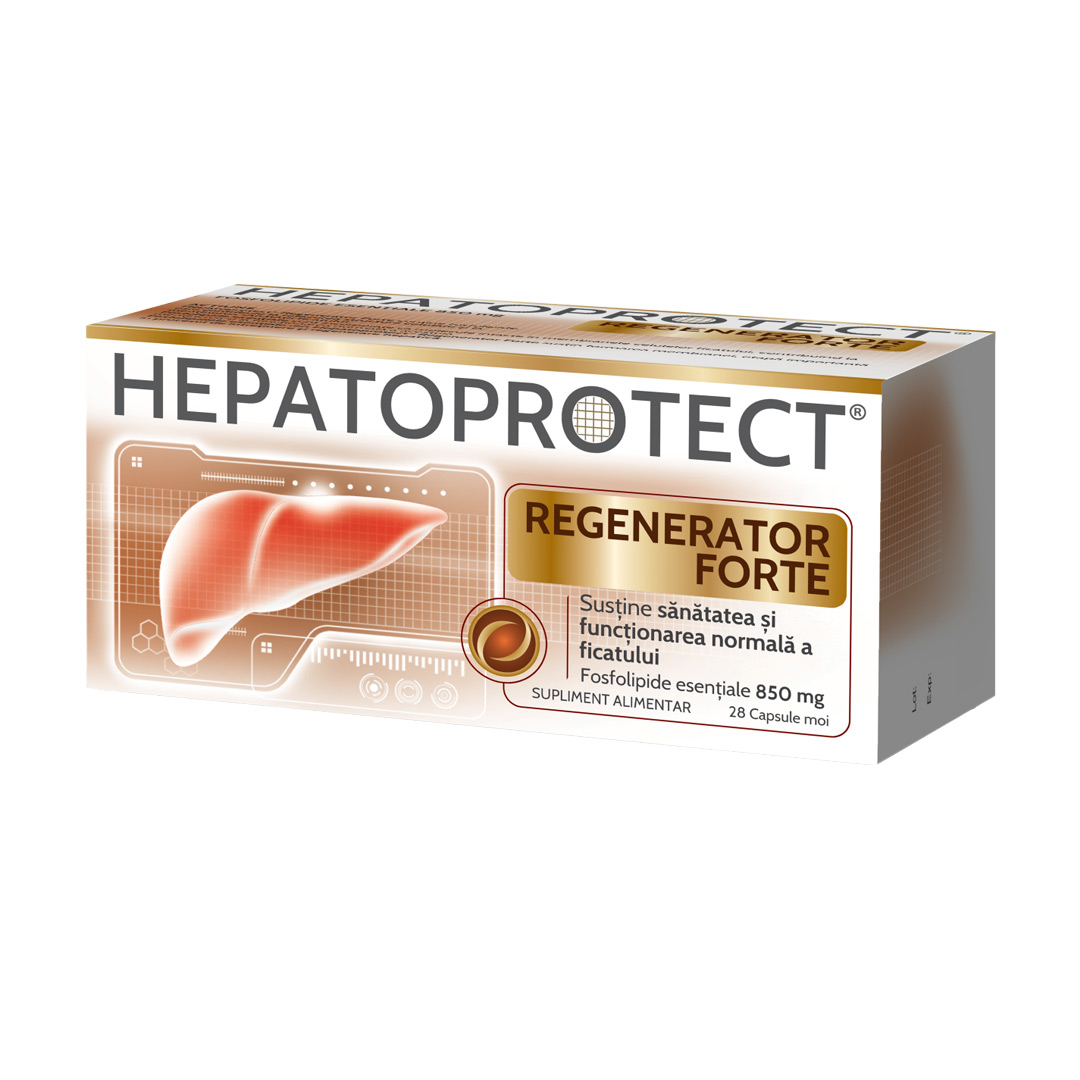 Hepatoprotect Regenerator Forte 850 mg, 28 capsule, Biofarm
