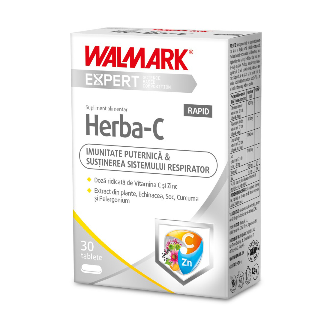 Herba-C Rapid, 30 tablete, Walmark