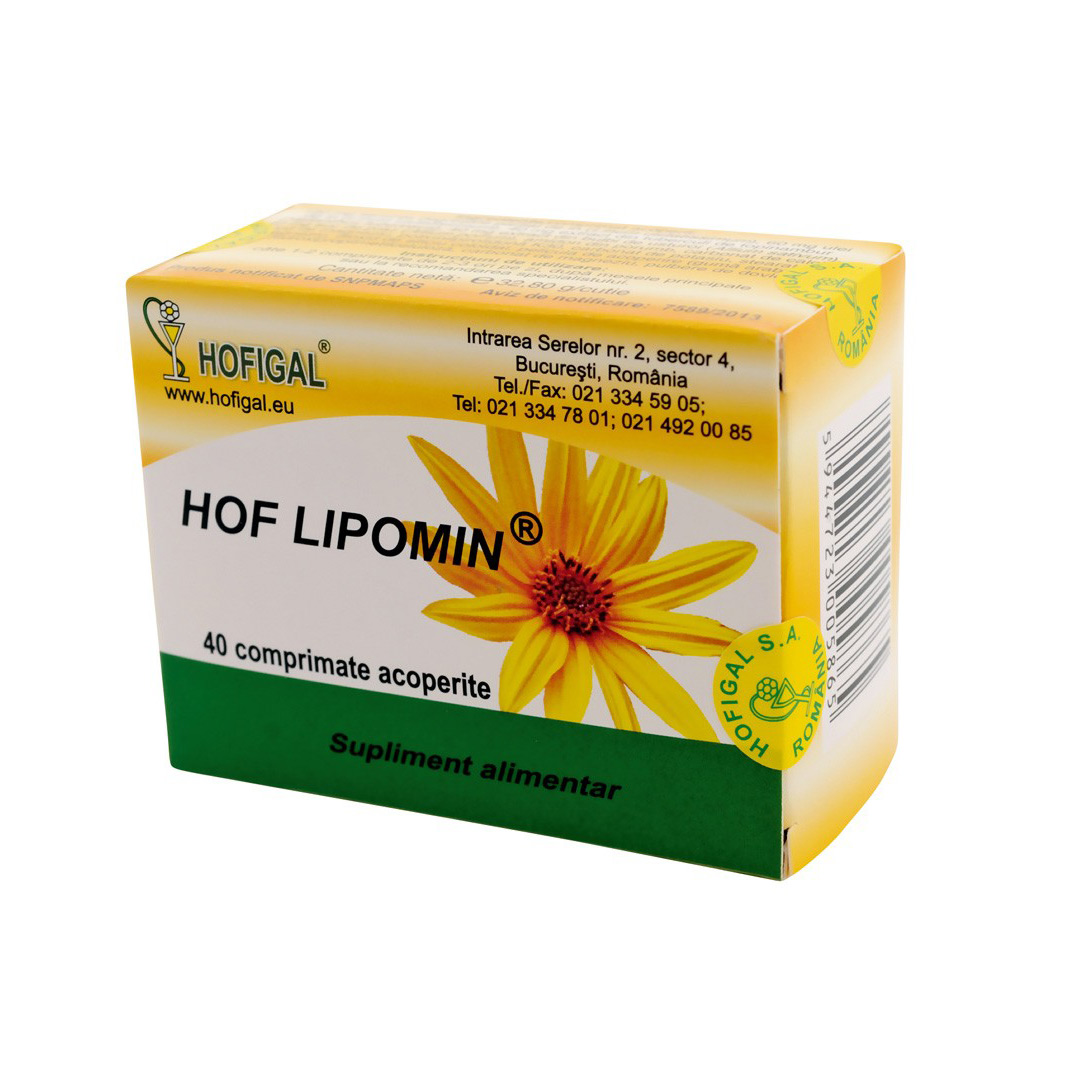 Hof Lipomin, 40 comprimate, Hofigal