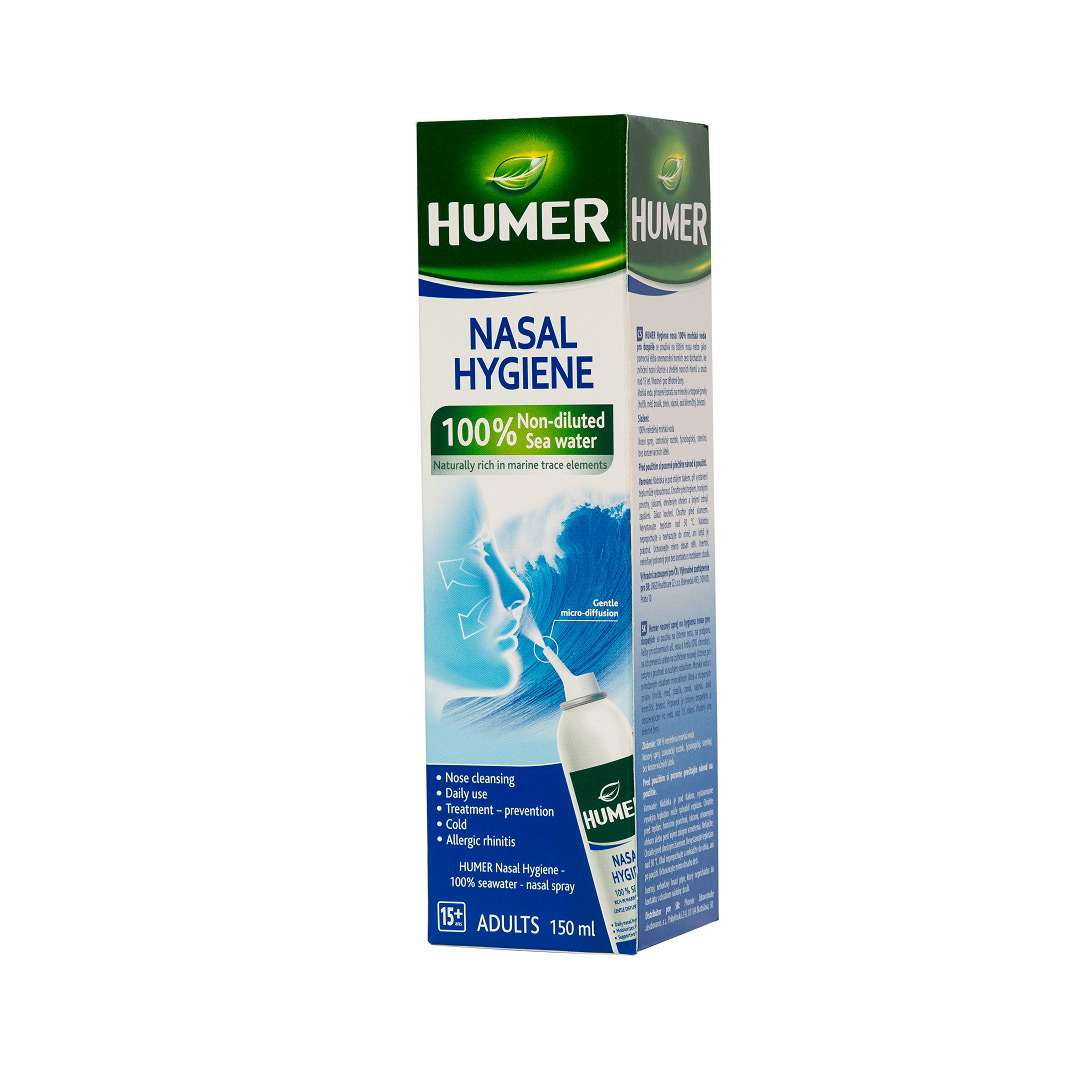 Spray cu 100% apa de mare pentru adulti Humer, 150 ml, Urgo