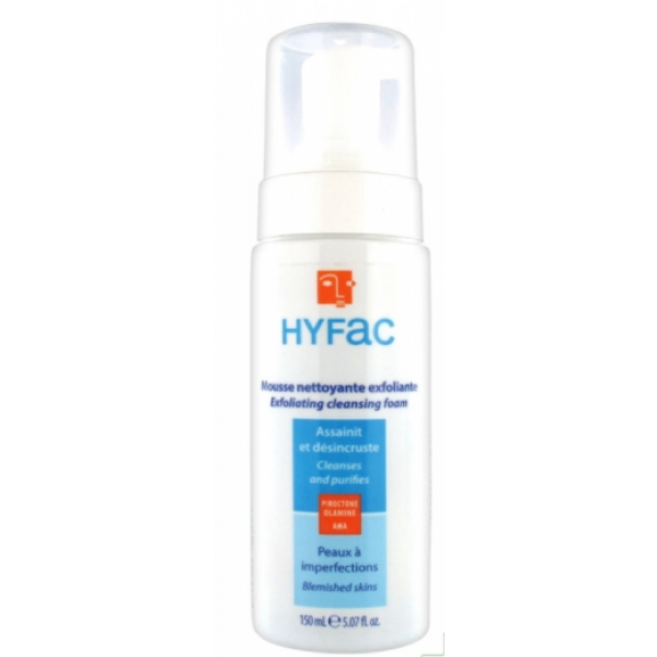 HYFAC SPUMA EXFOLIANTA DE SPALARE CU AHA 150 ML