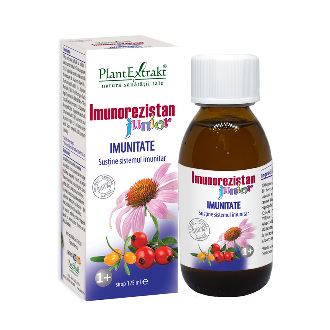 Imunorezistan Imunitate Junior, 125 ml, Plant Extrakt