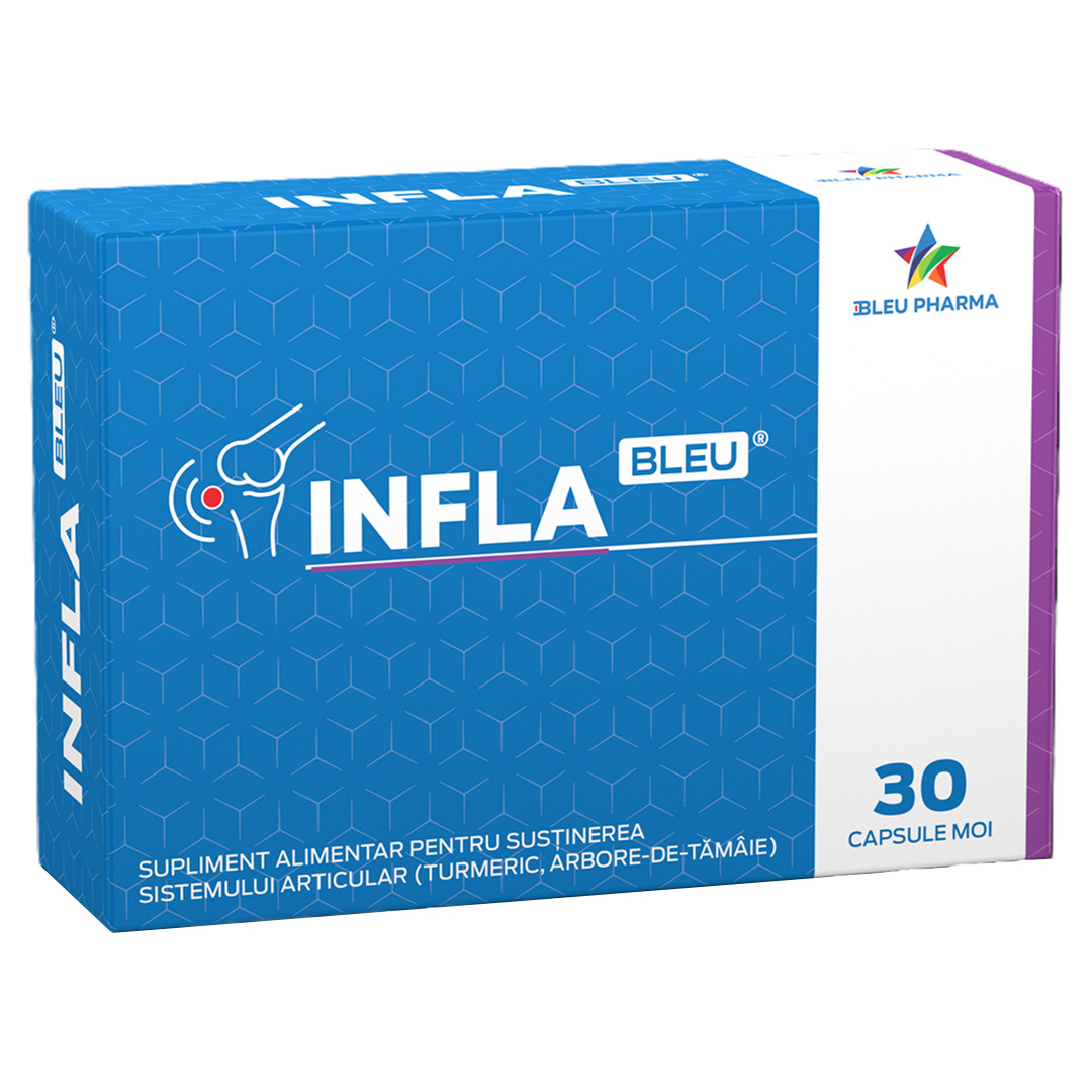 Infla Bleu, 30 capsule moi, Bleu Pharma