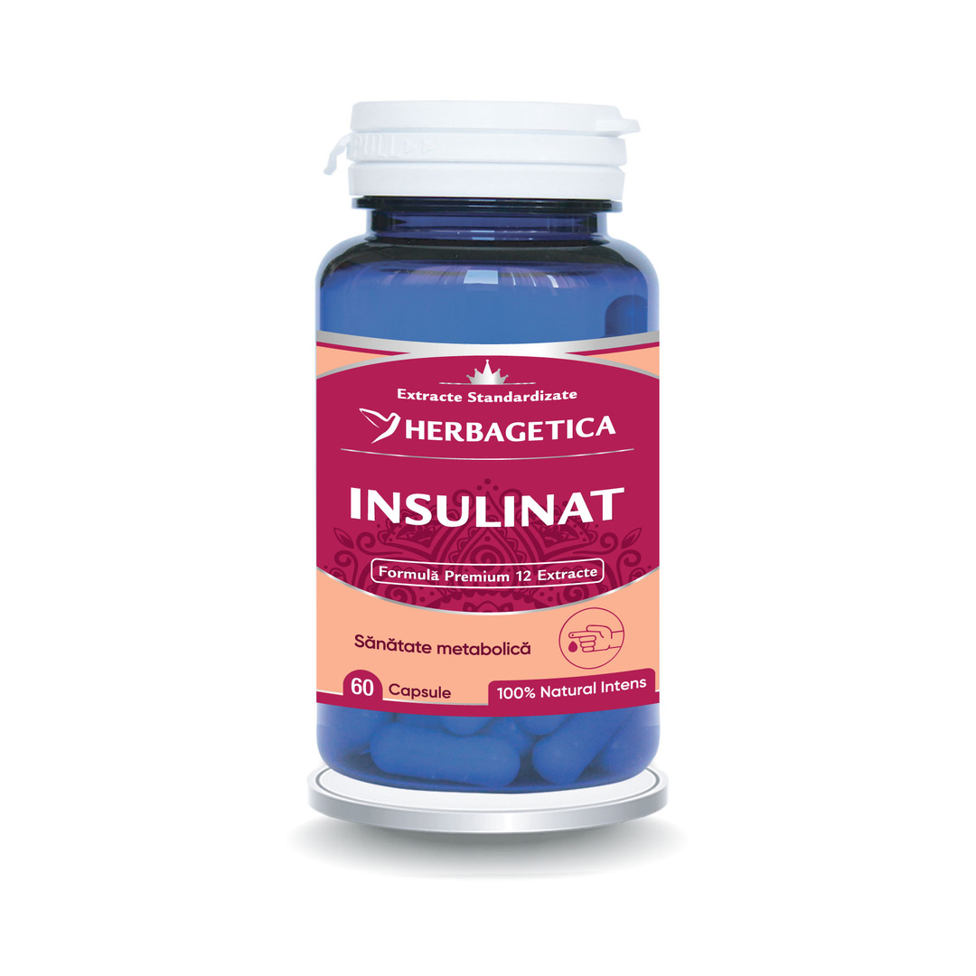 Insulinat, 60capsule, Herbagetica
