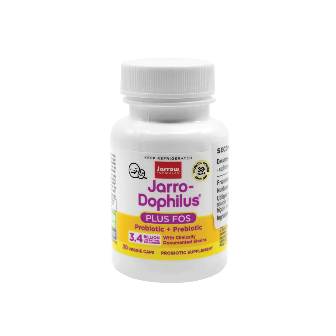 Jarro-Dophilus®+FOS 30 capsule vegetale, Secom